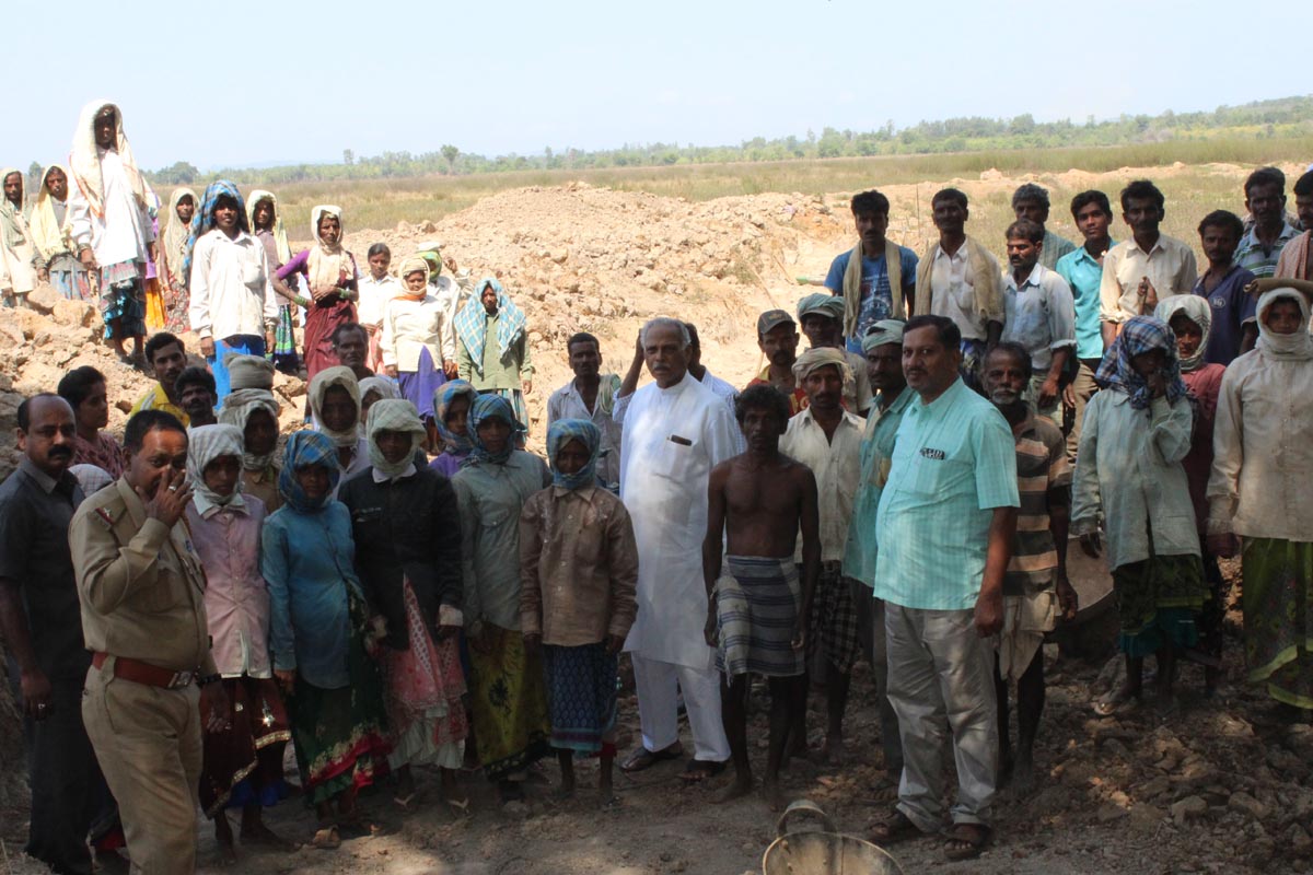 ಉದ್ಯೋಗಖಾತ್ರಿ ಯೋಜನೆಯಲ್ಲಿ ಕೆಲಸಗಾರರಿಗೆ ಸೌಲಭ್ಯ ಕಲ್ಪಿಸಿ:  ವಿಧಾನಸಭಾಧ್ಯಕ್ಷ ಕಾಗೋಡು ತಿಮ್ಮಪ್ಪ